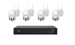 Set WiFi RedVIEW — 4 Kamera Wireless