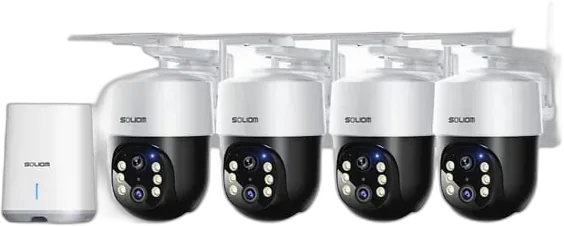 Set WiFi RedVIEW — 4 Kamera Wireless